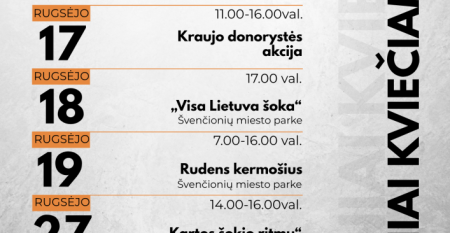 RUGSĖJO renginiai 2026 RUGSĖJO renginiai 2026